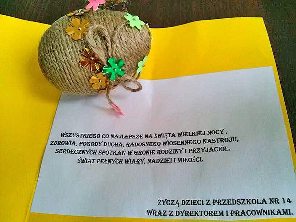 Zdjęcie ze świątecznego spotkania Fundacji — Wielkanoc 2016