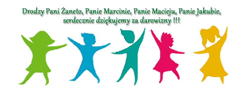 Podziękowanie dla darczyńców, 2020